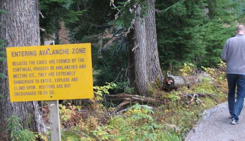 Avalanche zone